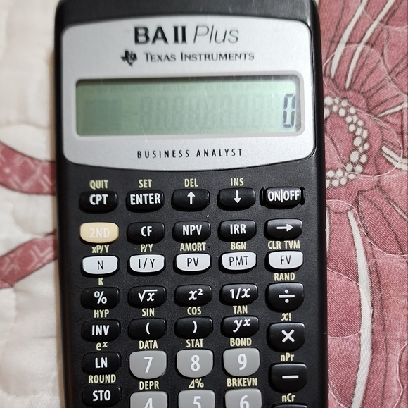 Texas Instruments BA II Plus Calculator - Picture 3 of 3
